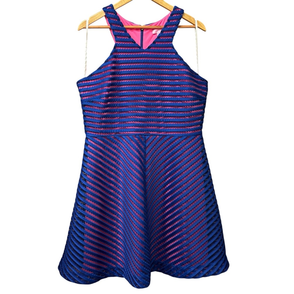 Lilly Pulitzer Blue and Pink Dress - Picture 2 of 15